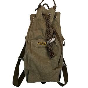 Keen Hybrid Transport Green Canvas Backpack